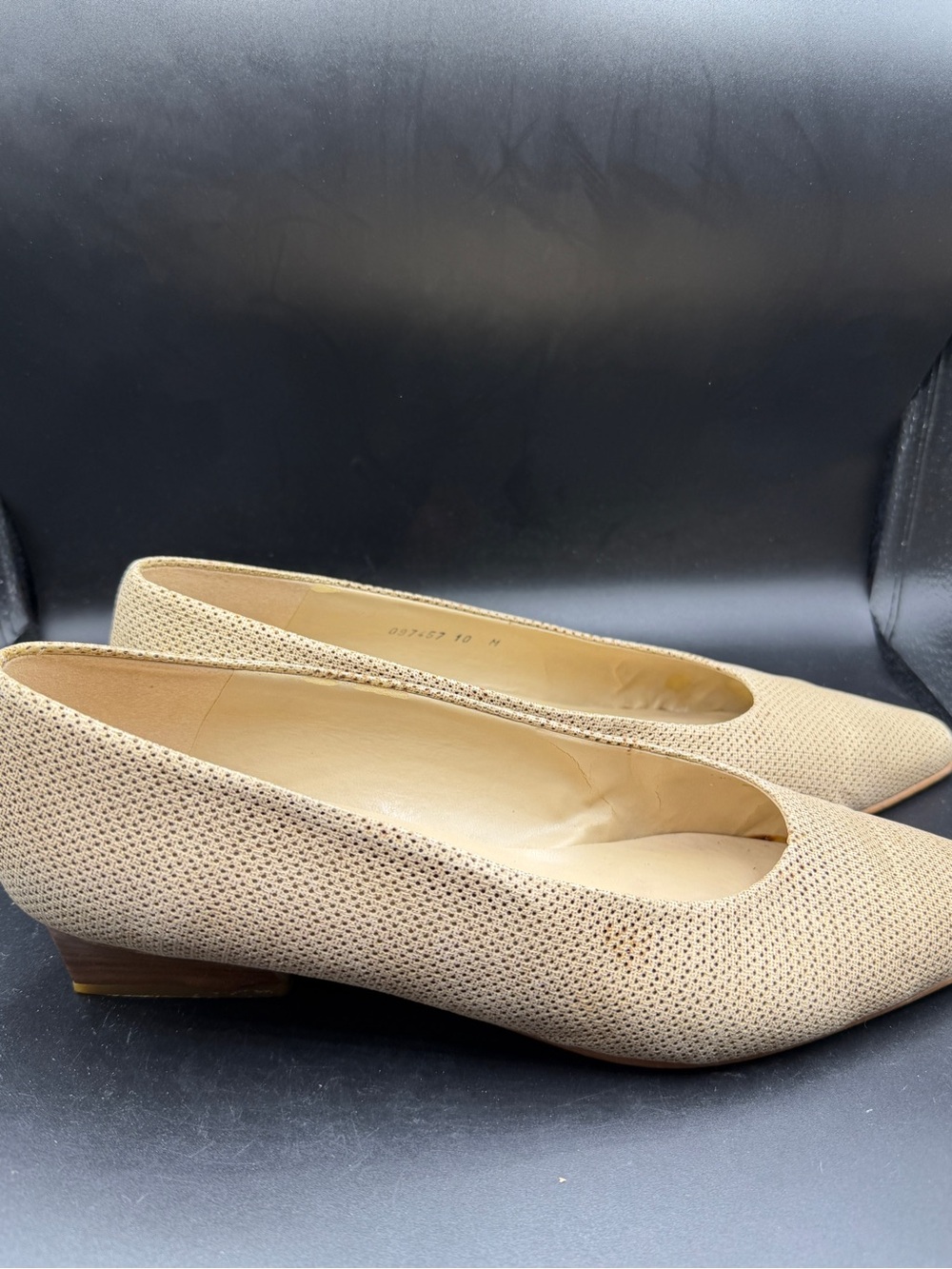 Proxy Classic Beige Women's Low Heel Pumps